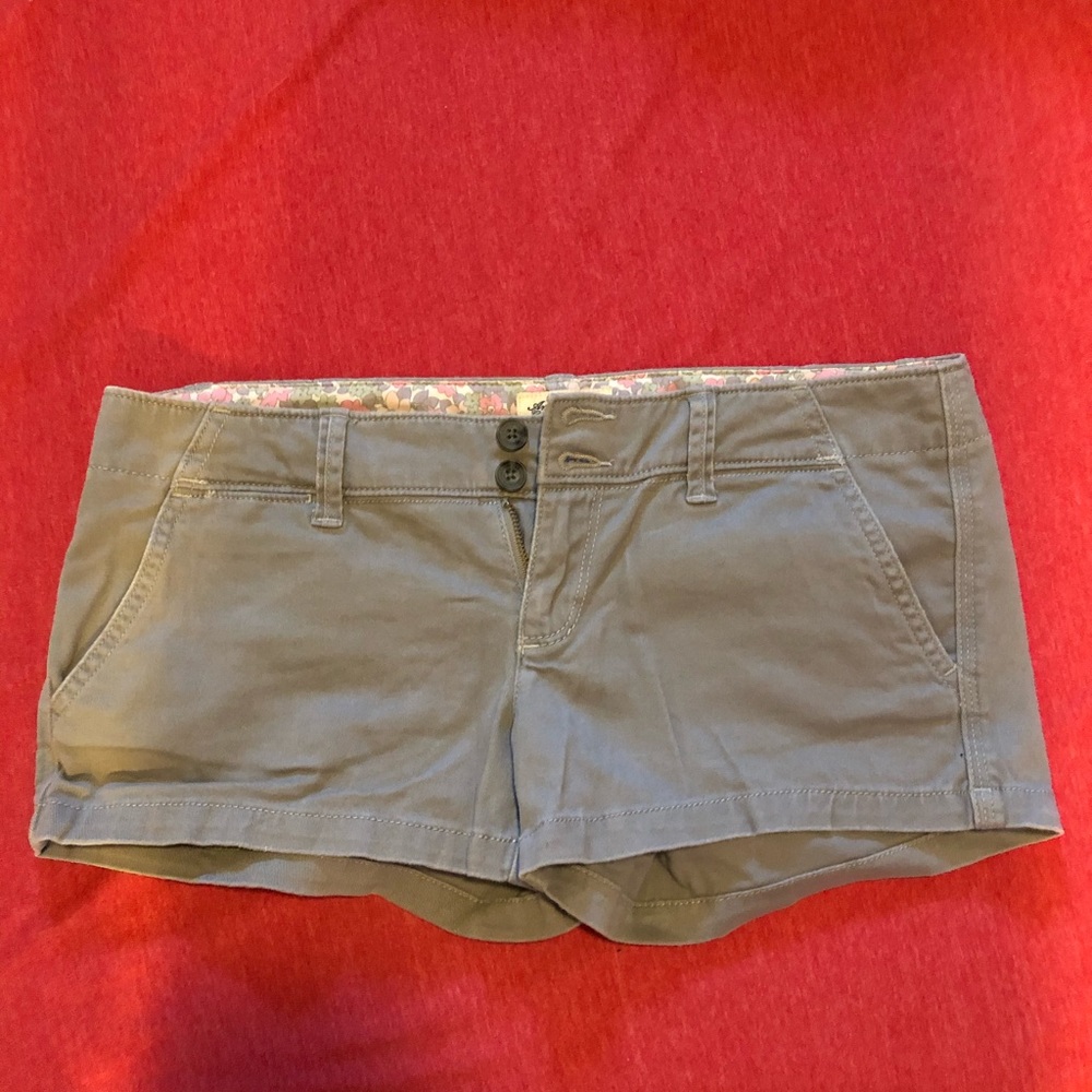 AE gray shorts